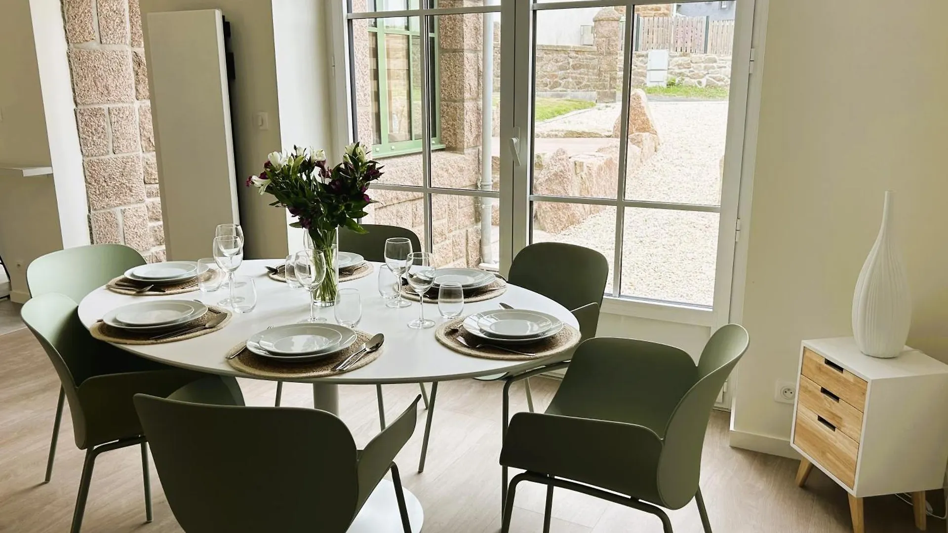 Ti Nevez - Elegante Maison En Granit Ploumanach Perros-Guirec 0*,  Franciaország